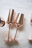 Qfdian Elegance Rose Gold Goblet