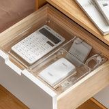 Qfdian Transparent Drawer Sorting Compartment Organizer