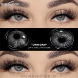 Qfdian Turin Gray 14.2mm 1 Pair | 1 Year