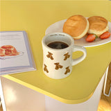 Qfdian Teddy Bear Cozy Coffee Mug