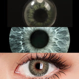 Qfdian 1 Pair Color Contact Lenses for Eyes Natural Brown Lenses Beauty Fashion Red lense Blue Lenses Green Eye Contact