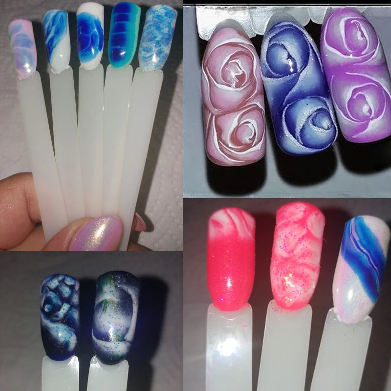 MSHARE Blooming Nails Gel Lacquer Soak Off UV Led Spreading Effect Gel