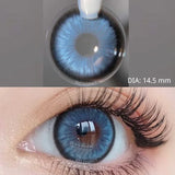 Qfdian 1 Pair Color Contact Lenses for Eyes Natural Brown Lenses Beauty Fashion Red lense Blue Lenses Green Eye Contact