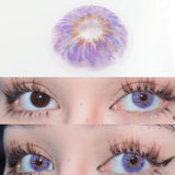 Qfdian 1 Pair Color Contact Lenses for Eyes Natural Brown Lenses Beauty Fashion Red lense Blue Lenses Green Eye Contact