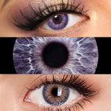 Qfdian 1 Pair Color Contact Lenses for Eyes Natural Brown Lenses Beauty Fashion Red lense Blue Lenses Green Eye Contact