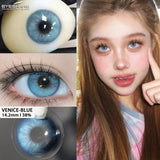 Qfdian Venice Blue 14.2mm 1 Pair | 1 Year