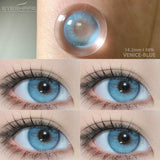 Qfdian Venice Blue 14.2mm 1 Pair | 1 Year