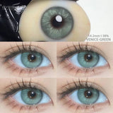Qfdian Venice Green 14.2mm 1 Pair | 1 Year