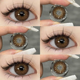 Qfdian Vienna Chocolate 14.5mm 1 Pair | 1 Year