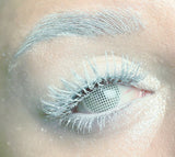 Qfdian Cosplay White Mesh 14.0mm 1 Pair | 1 Year
