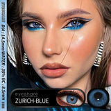 Qfdian Zurich Blue 14.5mm 1 Pair | 1 Year