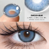 Qfdian Zurich Blue 14.5mm 1 Pair | 1 Year