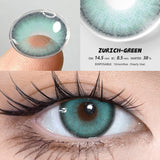 Qfdian Zurich Green 14.5mm 1 Pair | 1 Year