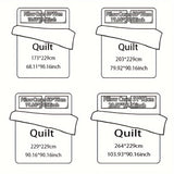 3pcs Boho Black Paisley Quilt Set (1 Quilt + 2 Pillowcases, Without Pillow Core), Four Seasons Quilted Bedding Soft Comfortable Breathable Printed Quilt For Home Dormitory