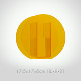 Qfdian Geometric Colorful Acrylic Flower Vase