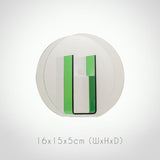 Qfdian Geometric Colorful Acrylic Flower Vase