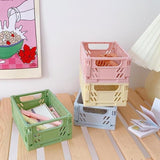 Qfdian Pastel Folding Crate