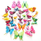 Qfdian Butterfly Wall Decor Pack