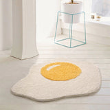 Qfdian Fried Egg Accent Rug