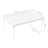 Qfdian White Desktop Shelf Organizer