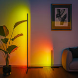 Qfdian Smart Ambient Lighting Corner LED Stand