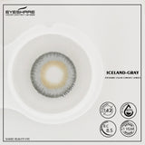 Qfdian Iceland Gray 14.2mm 1 Pair | 1 Year