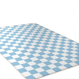 Qfdian Checkered Carpet