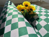 Qfdian Checkered Carpet