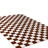 Qfdian Checkered Carpet