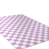 Qfdian Checkered Carpet