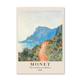 Qfdian Monet Scenery Art Canvas Posters