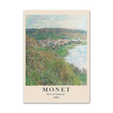 Qfdian Monet Scenery Art Canvas Posters