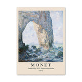 Qfdian Monet Scenery Art Canvas Posters