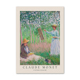 Qfdian Monet Impressionist Art Canvas Posters