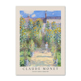 Qfdian Monet Impressionist Art Canvas Posters