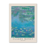 Qfdian Monet Impressionist Art Canvas Posters