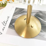 Qfdian Coquette Brass Mini Table Lamp