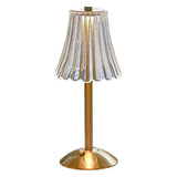 Qfdian Coquette Brass Mini Table Lamp
