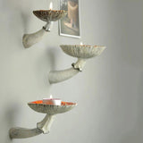 Qfdian Mushroom Wall Shelf