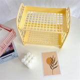 Qfdian Kawaii Two-Storey Desk Shelf