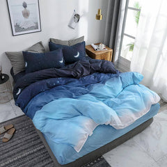 Qfdian Starry Night Sky Bedding Set