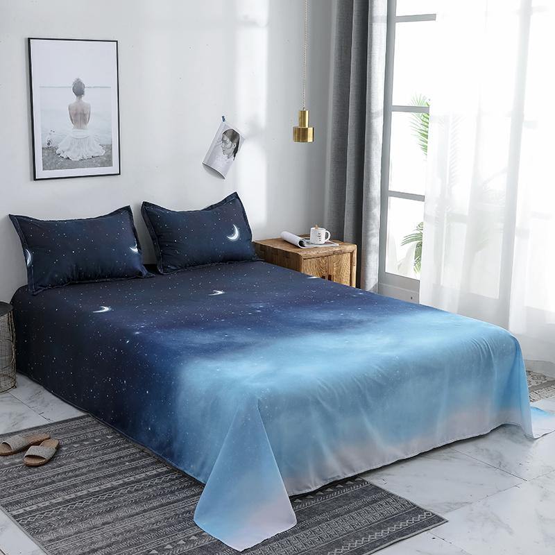 Qfdian Starry Night Sky Bedding Set