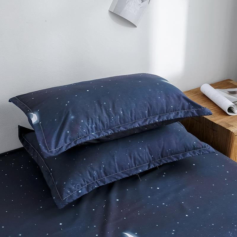 Qfdian Starry Night Sky Bedding Set