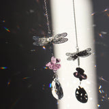Qfdian Dragonfly Crystal Light Catcher