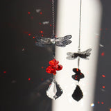 Qfdian Dragonfly Crystal Light Catcher