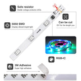 Qfdian Multicolor LED Lights