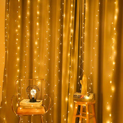 Qfdian Fairy Curtain Lights