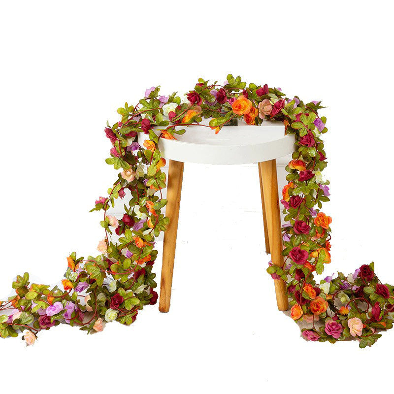 Qfdian Cottagecore Flower Garland