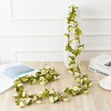 Qfdian Cottagecore Flower Garland
