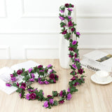 Qfdian Cottagecore Flower Garland